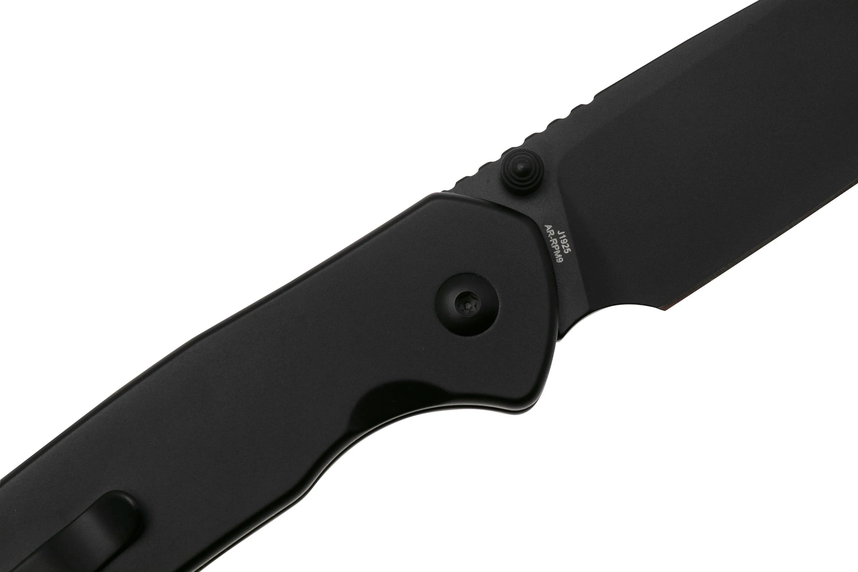 CJRB PYRITE J1925BST, PVD ARRPM9, BLACK STEEL, NAVAJA