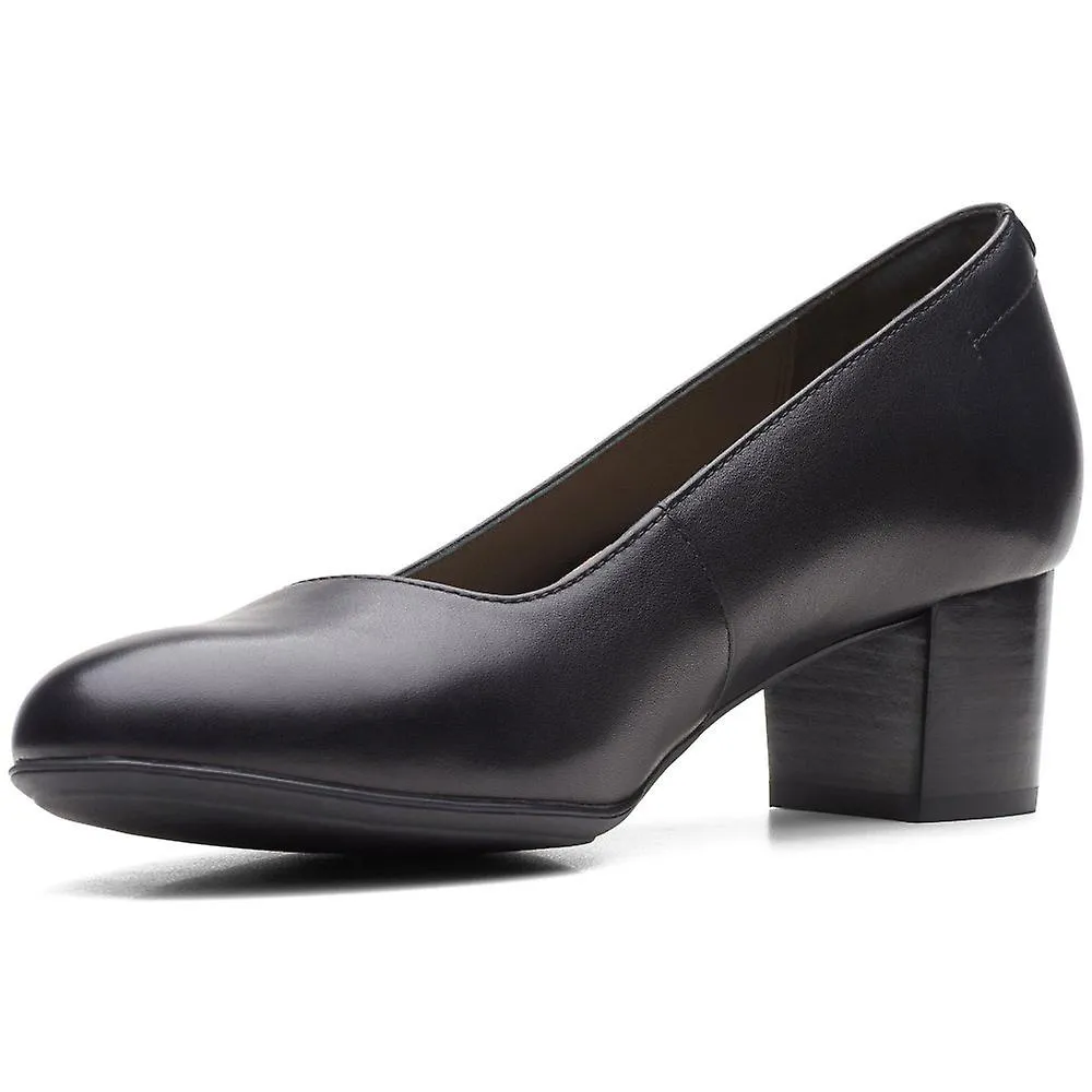 Clarks Linnae Pump Womens Wide Court Shoes