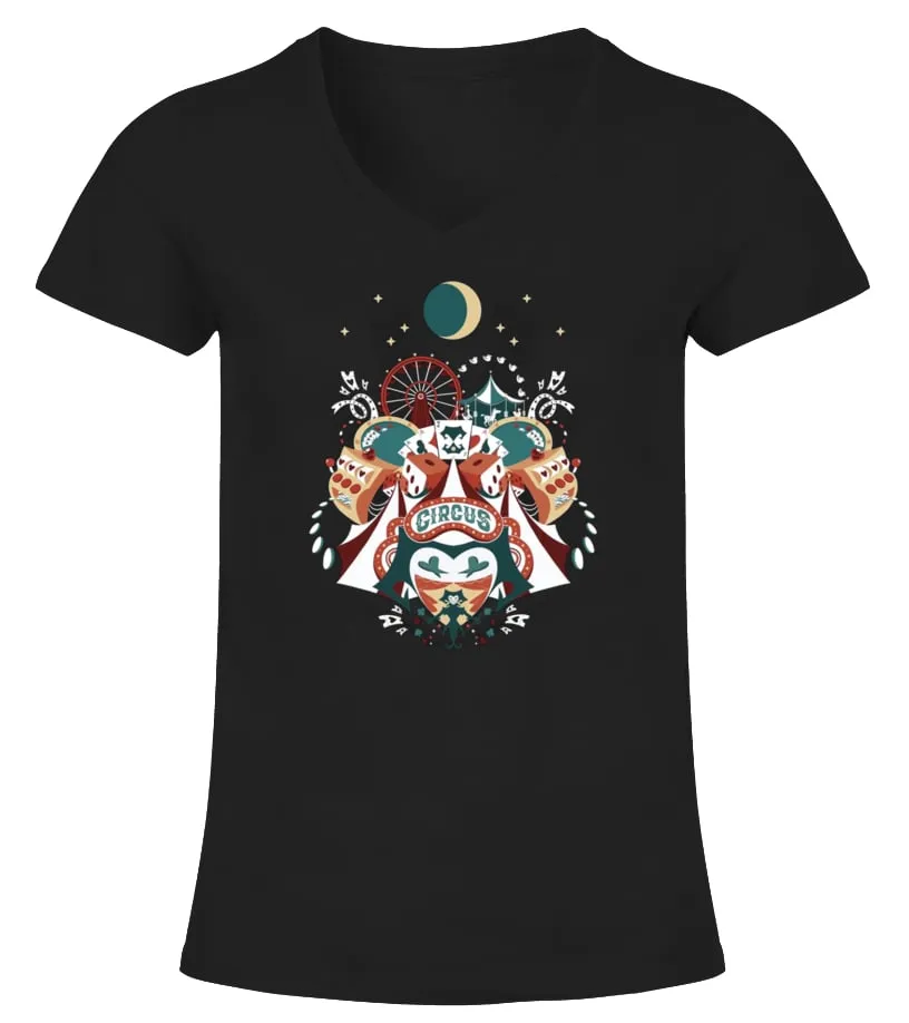 Clownpierce Merch Camiseta cuello pico Mujer