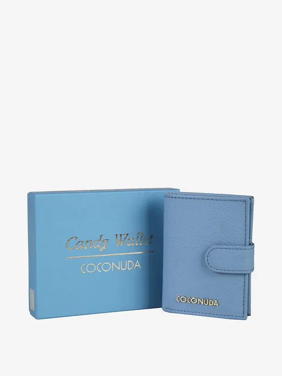 Coconuda Cartera mini de mujer de piel con tarjetero