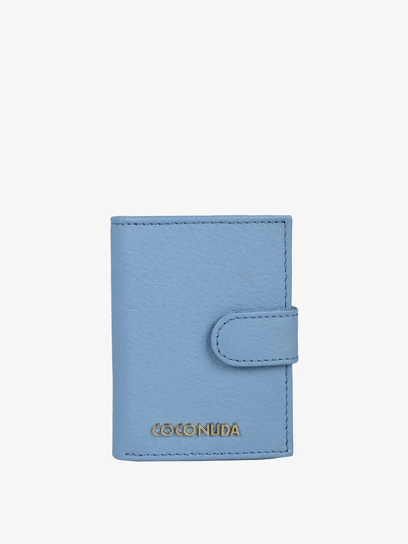 Coconuda Cartera mini de mujer de piel con tarjetero