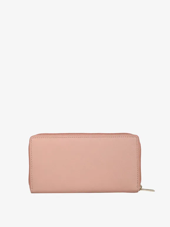 Coconuda Cartera rectangular de piel para mujer.