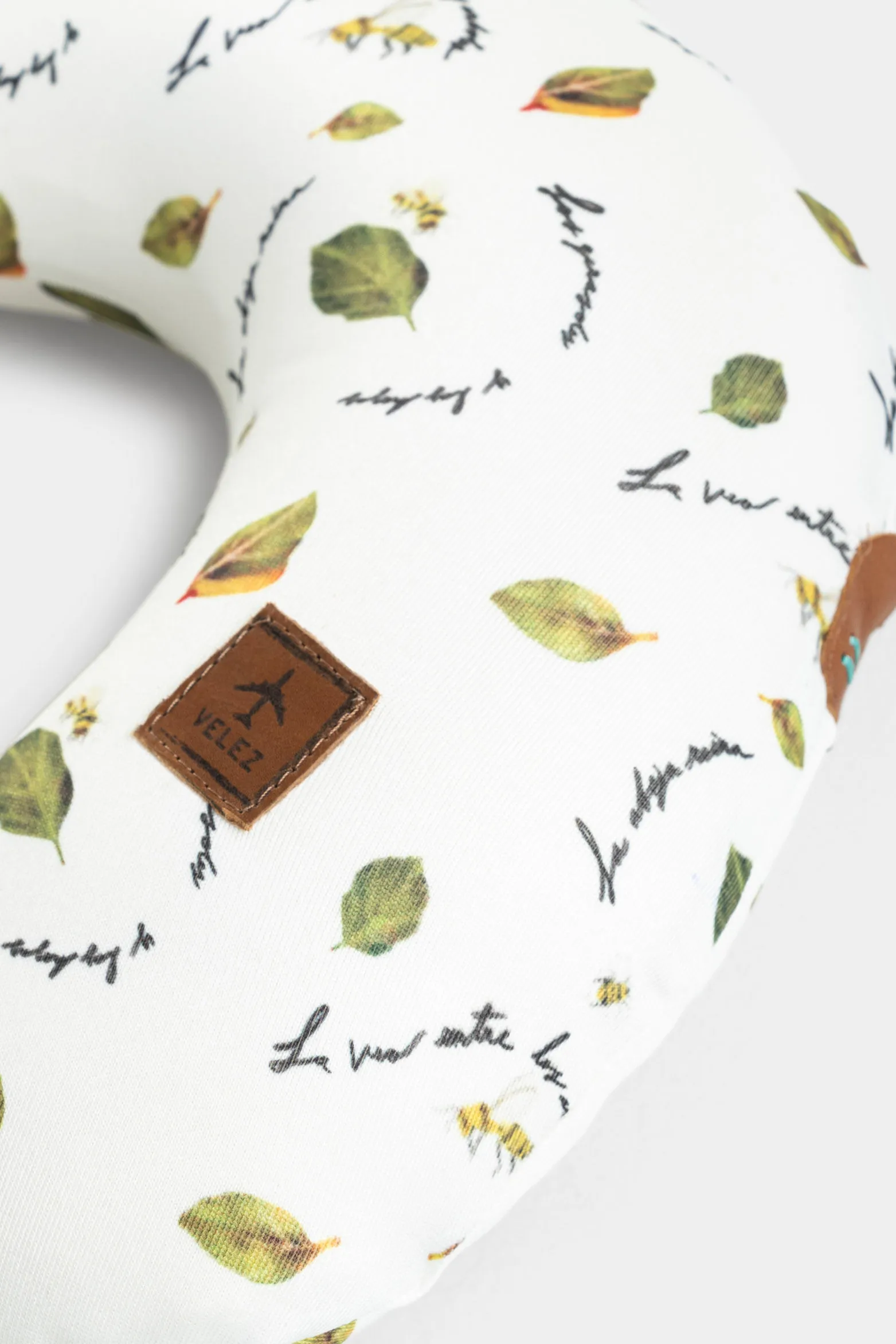 Cojín viajero estampado Arena
