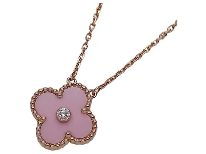 Collar Alhambra de Van Cleef & Arpels Rosa 