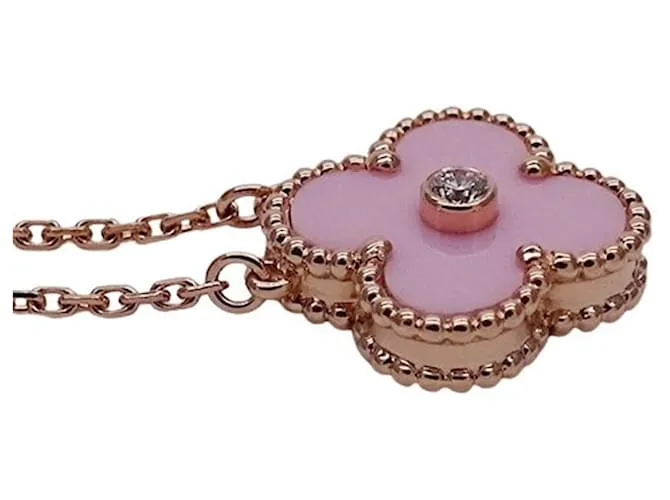 Collar Alhambra de Van Cleef & Arpels Rosa 
