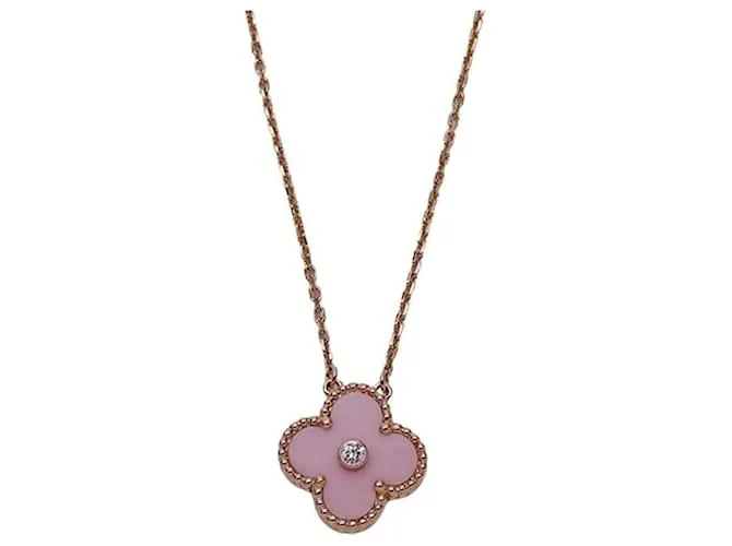 Collar Alhambra de Van Cleef & Arpels Rosa 