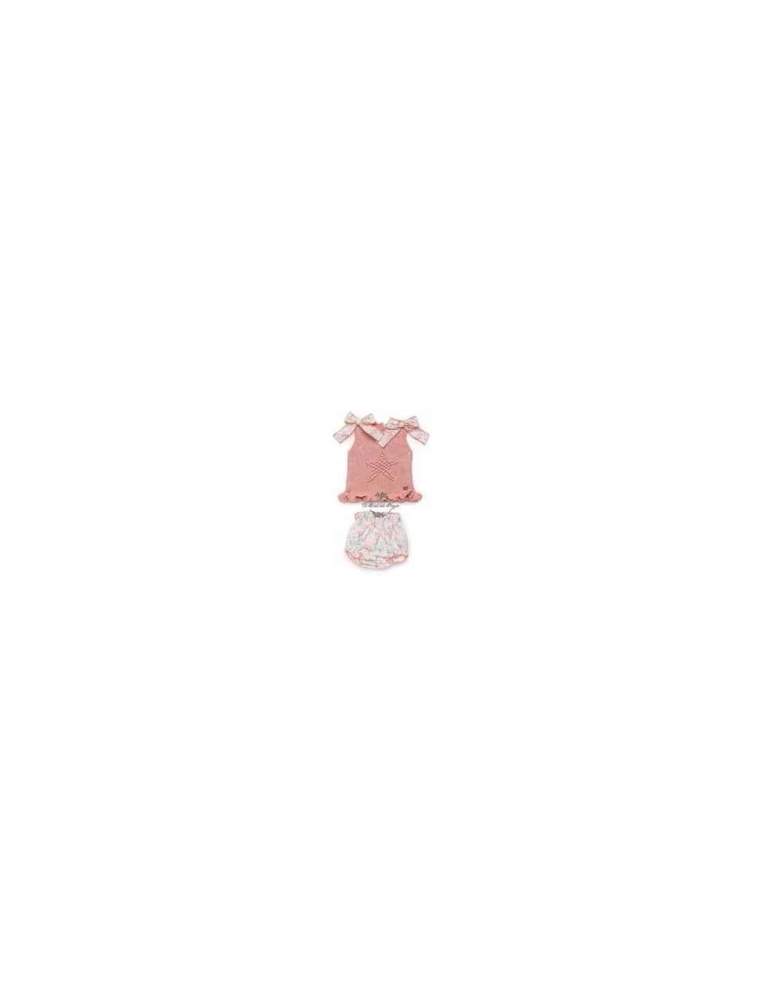 Conjunto Bebé Niña Braga Corales Juliana Familia Bol Nou