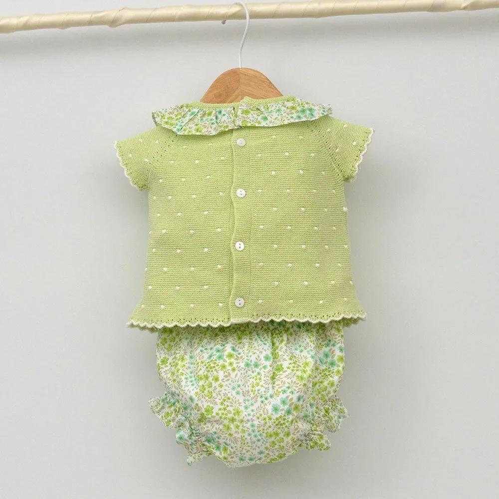 Conjunto bebé Patty con jersey y ranita