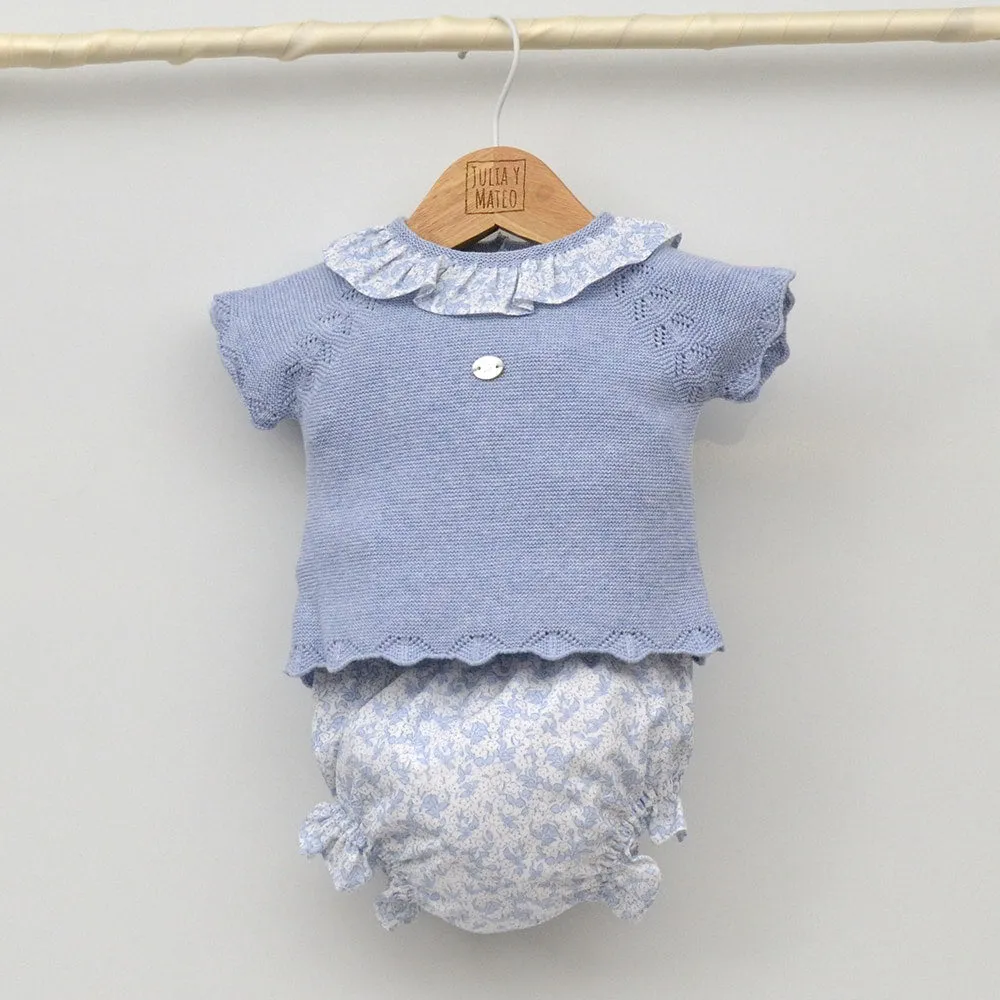 Conjunto bebé Siena con jersey y ranita