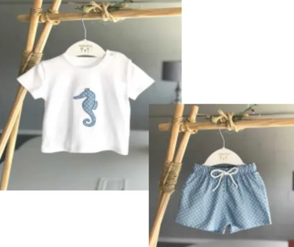 conjunto camiseta ss2010 valentina bebes