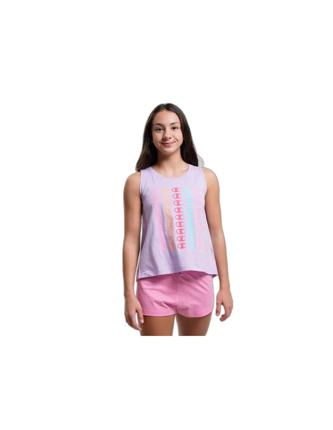 Conjunto Champion Set Lila Niña