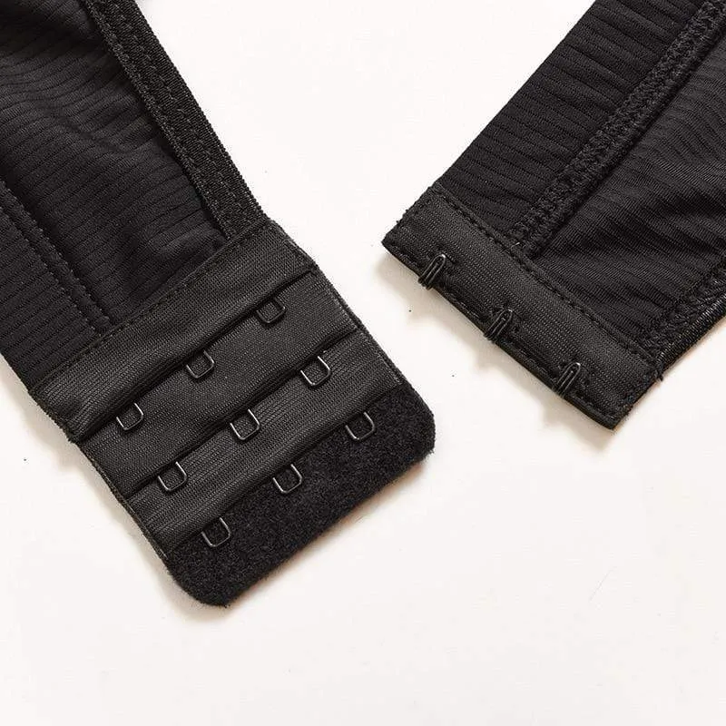 Conjunto de lencería de malla Laurene