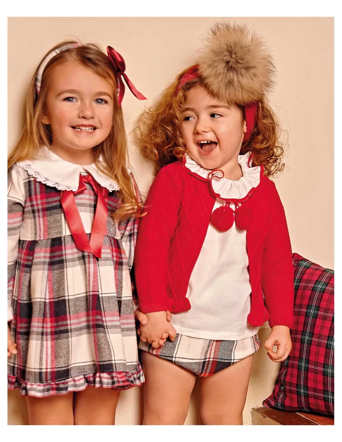 Conjunto Niña 3 Piezas Rojo Juliana Familia Alas para Volar