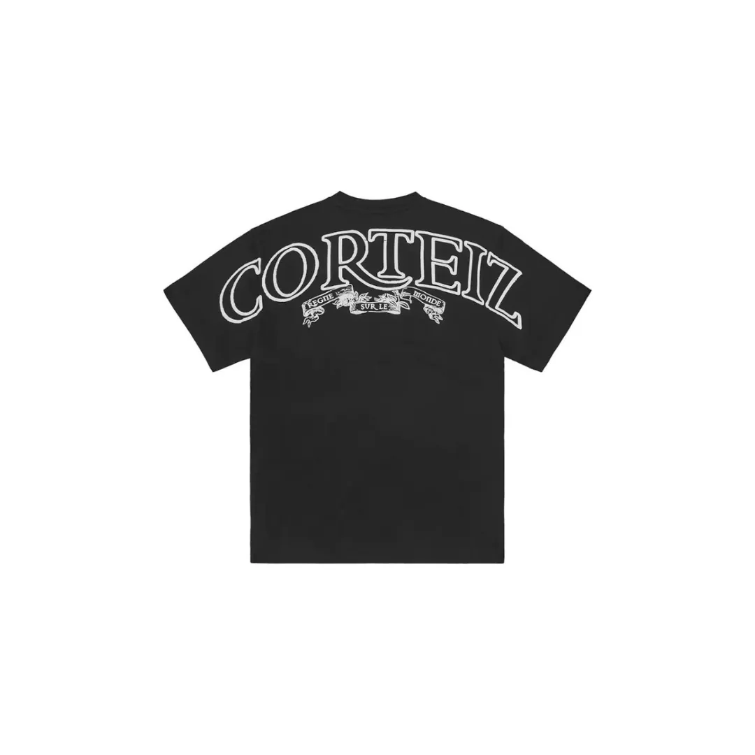 CORTEIZ  ROYALE HEAVYWEIGHT TEE BLACK