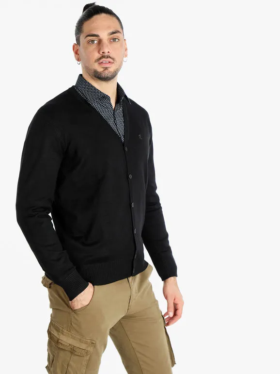 Coveri Moving Cárdigan de punto para hombre con botones.