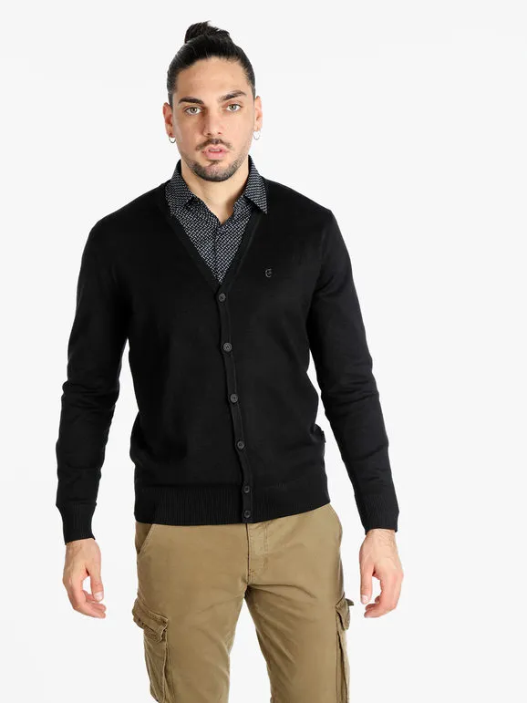 Coveri Moving Cárdigan de punto para hombre con botones.