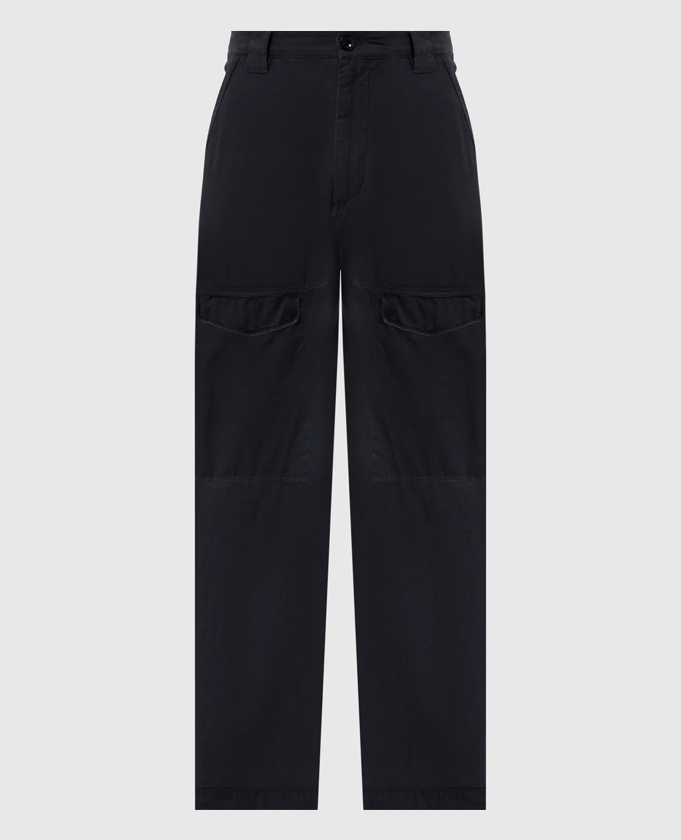 C.P. Company Emerized Regular gray corduroy cargo pants