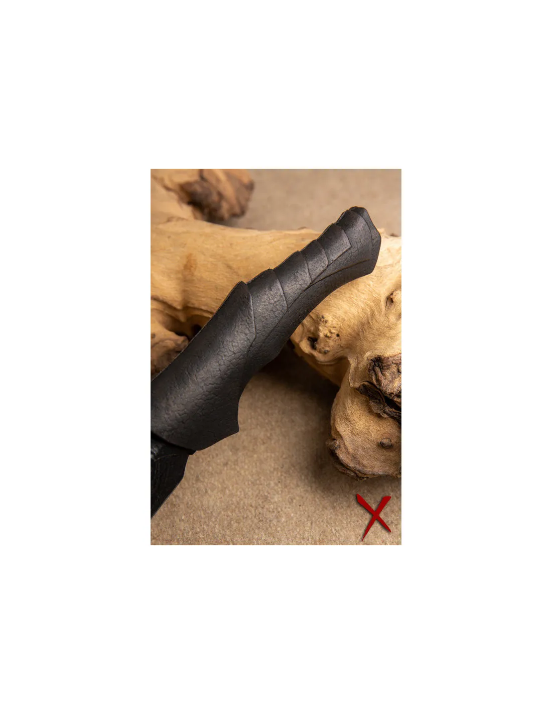 Cuchillo arrojadizo de escamas Draknir para LARP