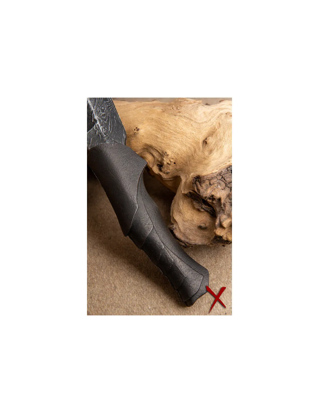 Cuchillo arrojadizo de escamas Draknir para LARP