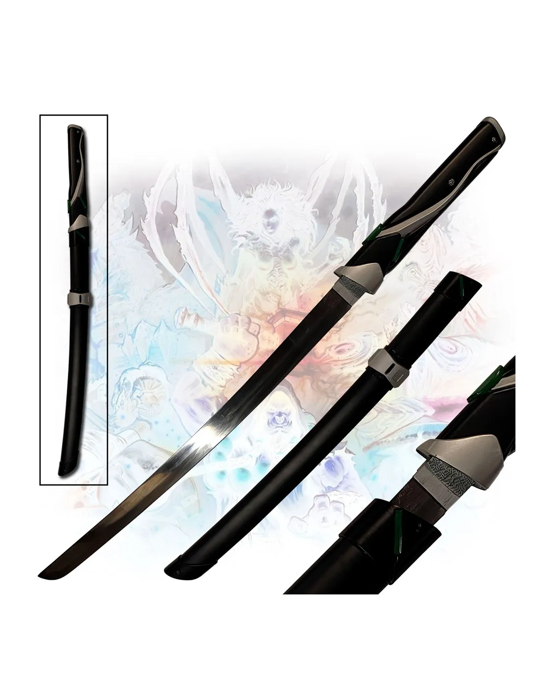 Cuchillo decorativo NO oficial de Genji de Overwatch