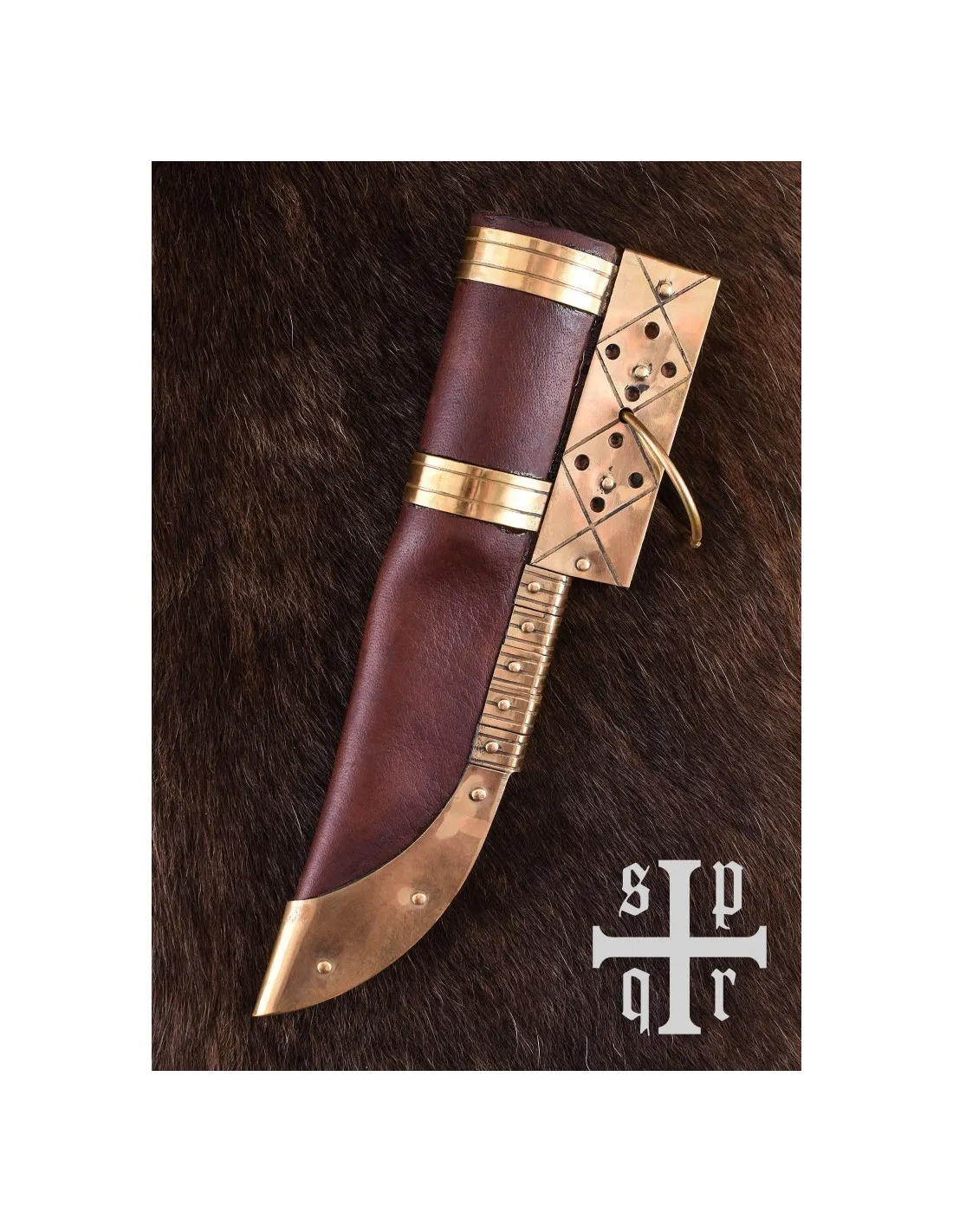 Cuchillo Vikingo Seax, Acero de Damasco