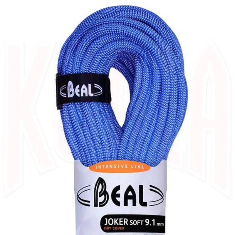 Cuerda para escalada JOKER SOFT DryCover 9'1mm  Beal