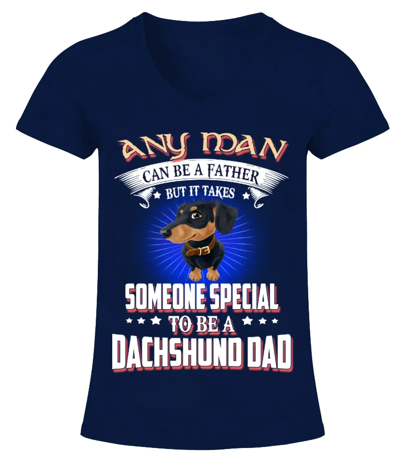 Dachshund Dog Lover Camiseta cuello pico Mujer