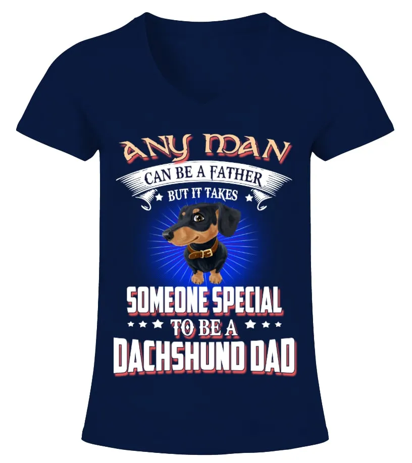 Dachshund Dog Lover Camiseta cuello pico Mujer