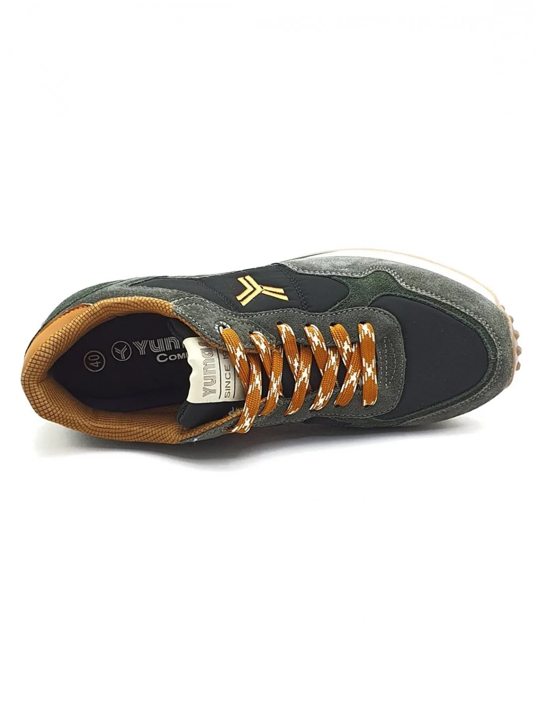Deportivo de hombre Yumas en gris oscuro 49110