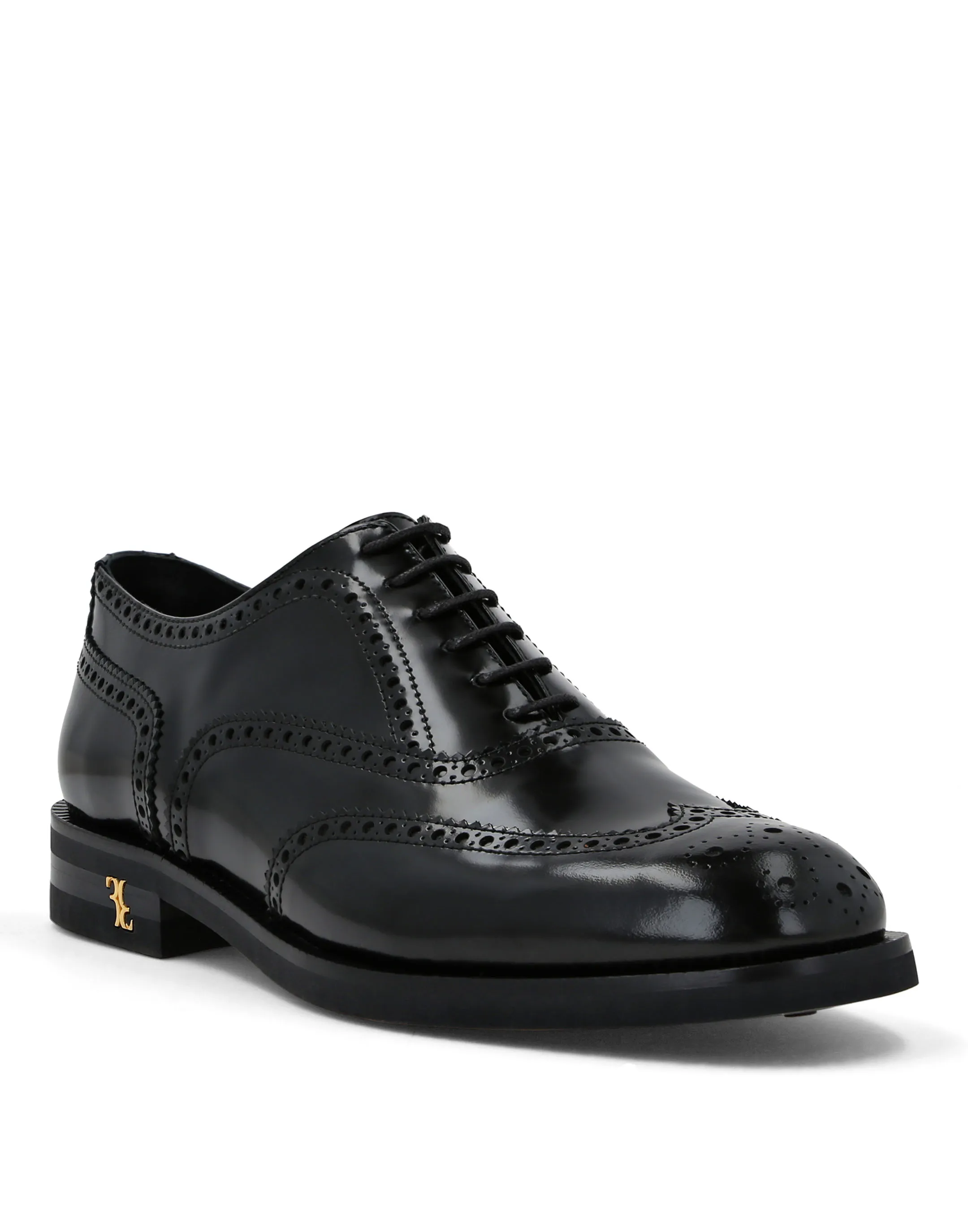 DERBY LEATHER SHOES