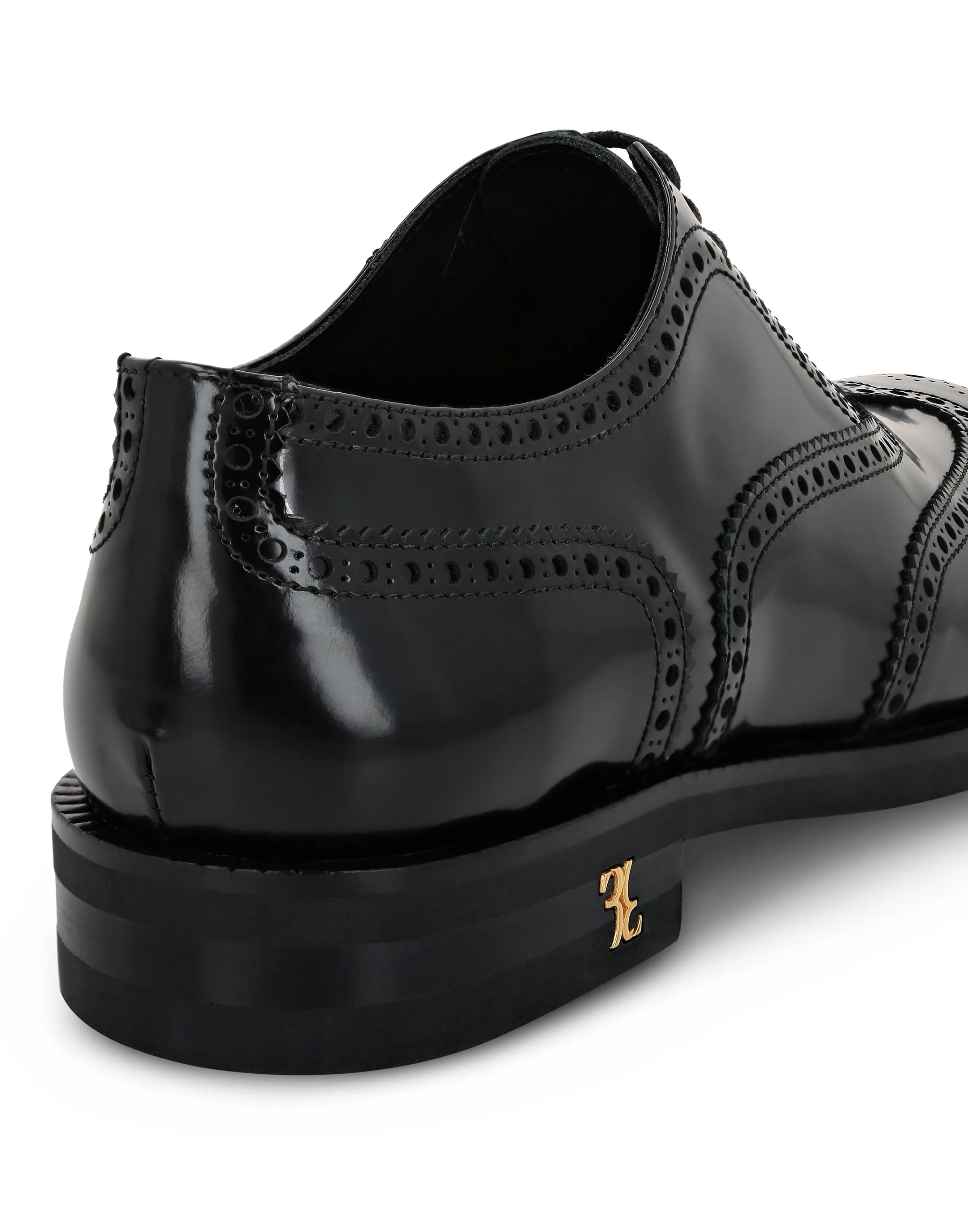 DERBY LEATHER SHOES