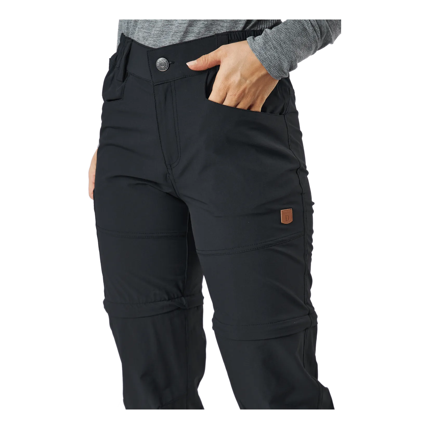 DOBSOM HIMALAYA ZIPOFF PAN BLACK