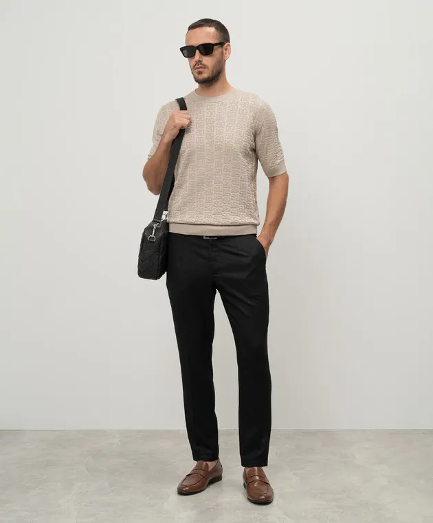Dolce&Gabbana Black pants made of wool