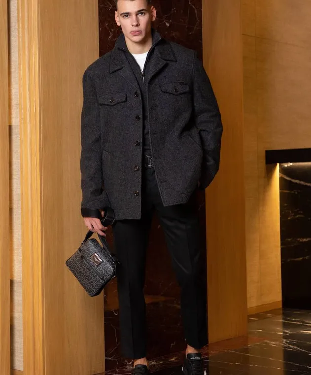 Dolce&Gabbana Black pants made of wool