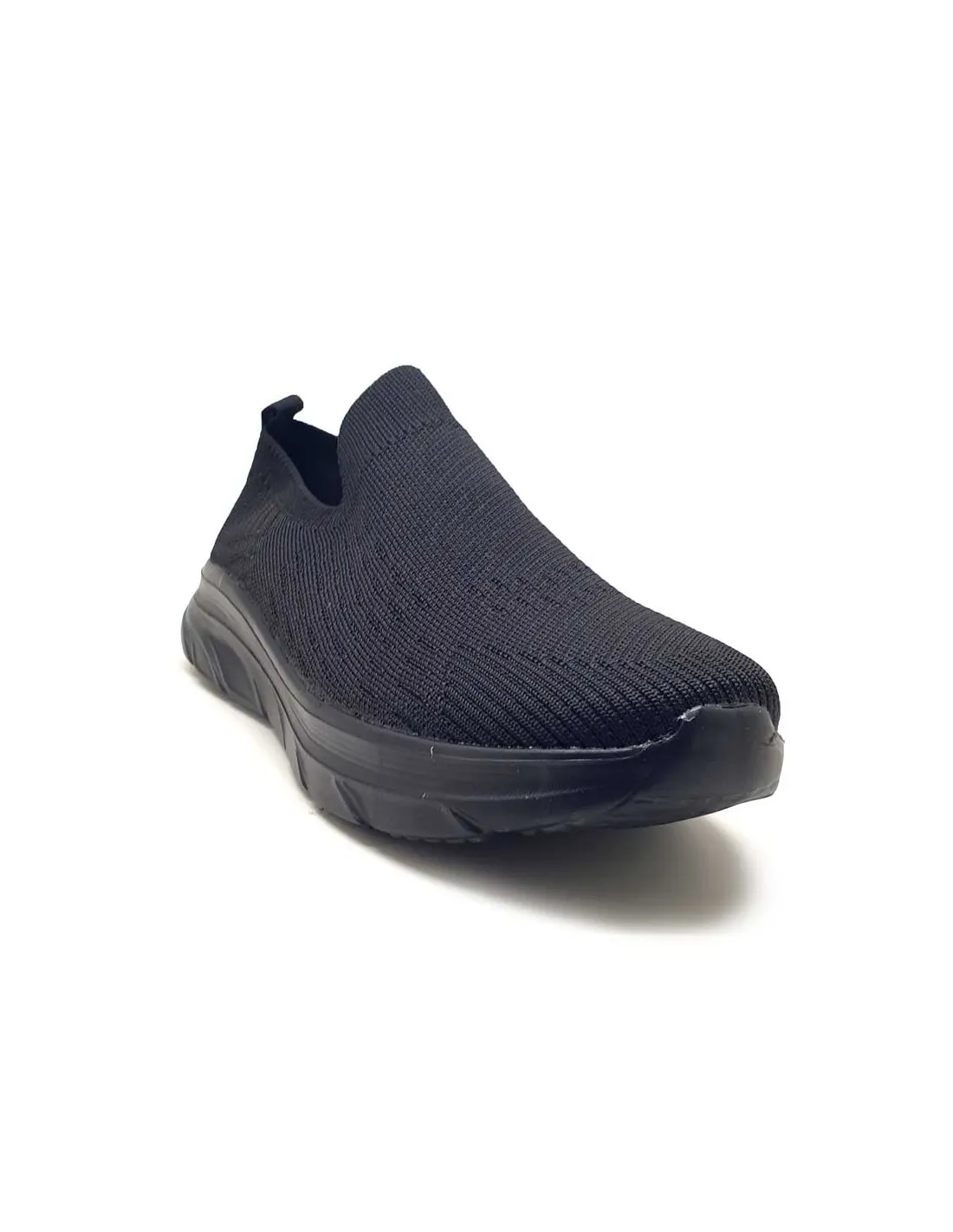 DOUBLE MEMORY DEPORTIVA HOMBRE SLIPON CON PLANTILLA MEMORY FOAM HM315NEGRO 7X