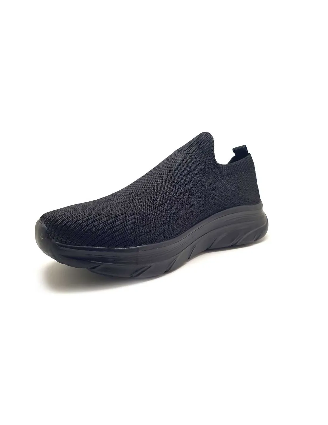 DOUBLE MEMORY DEPORTIVA HOMBRE SLIPON CON PLANTILLA MEMORY FOAM HM315NEGRO 7X