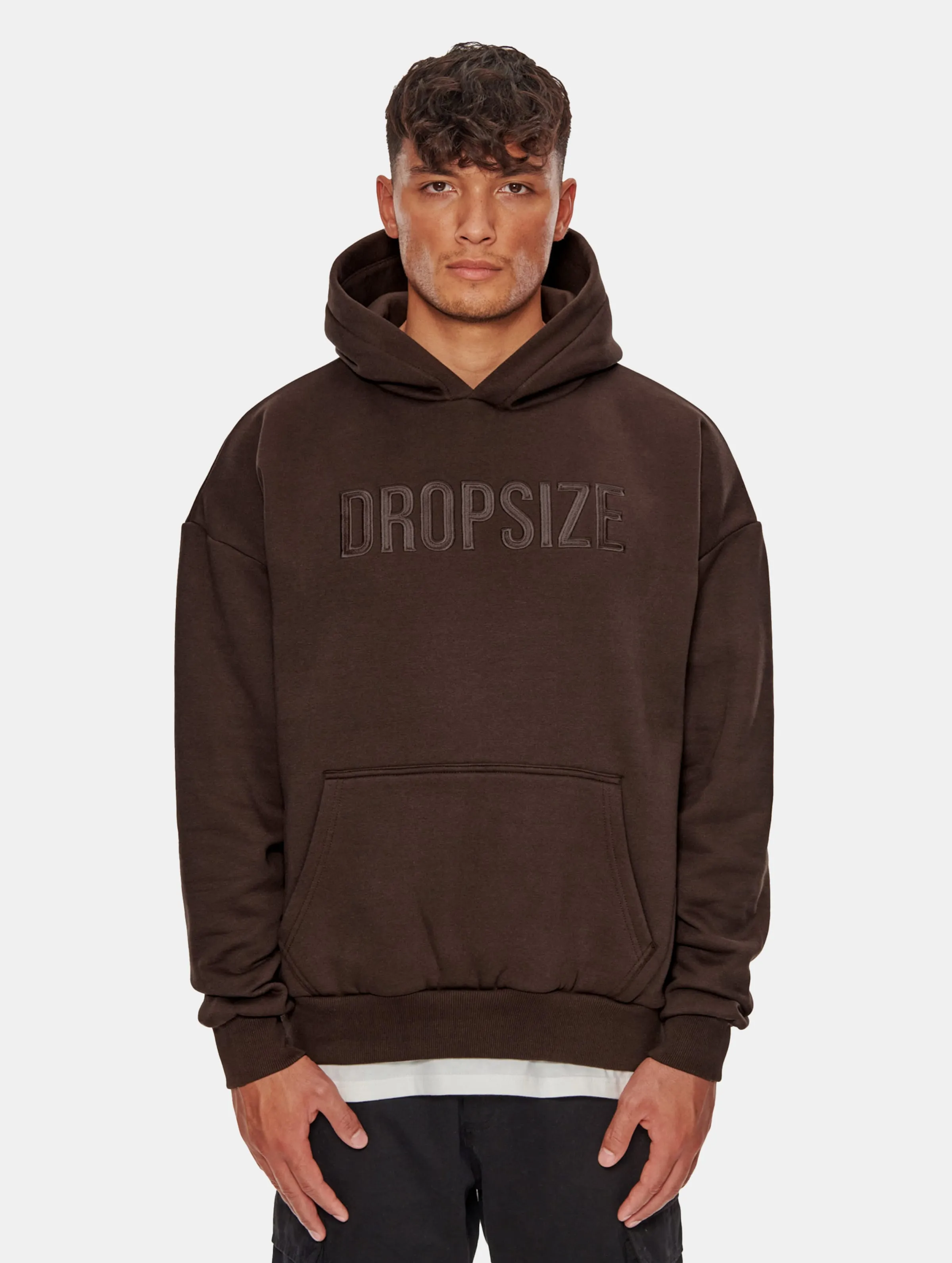Dropsize Heavy Oversize Flat Front Embo
