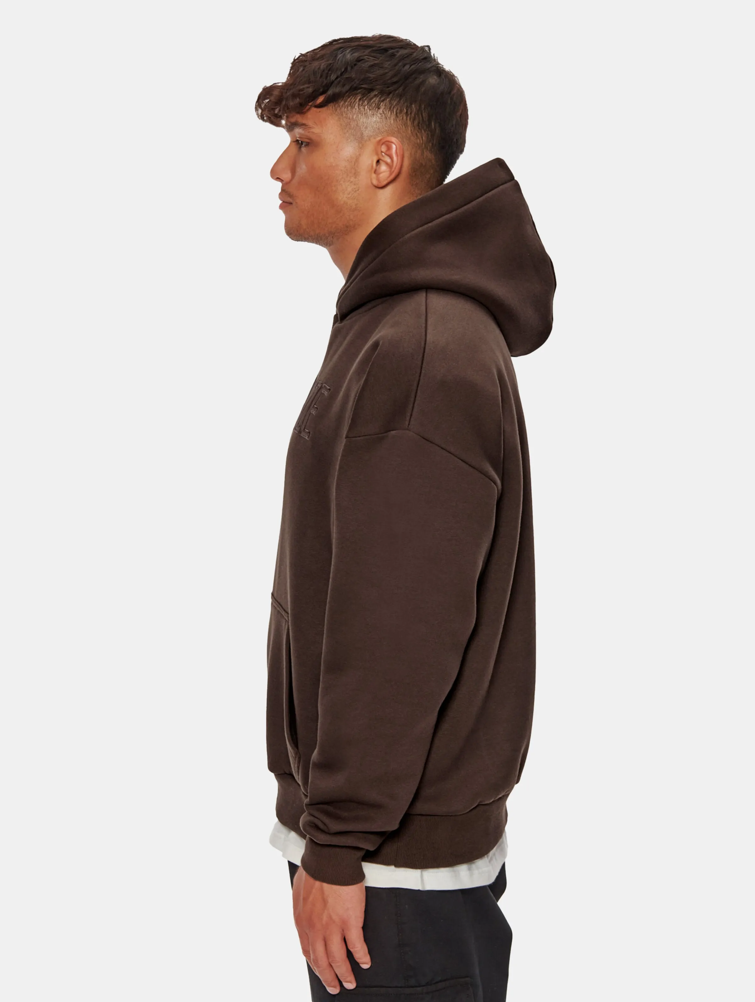 Dropsize Heavy Oversize Flat Front Embo