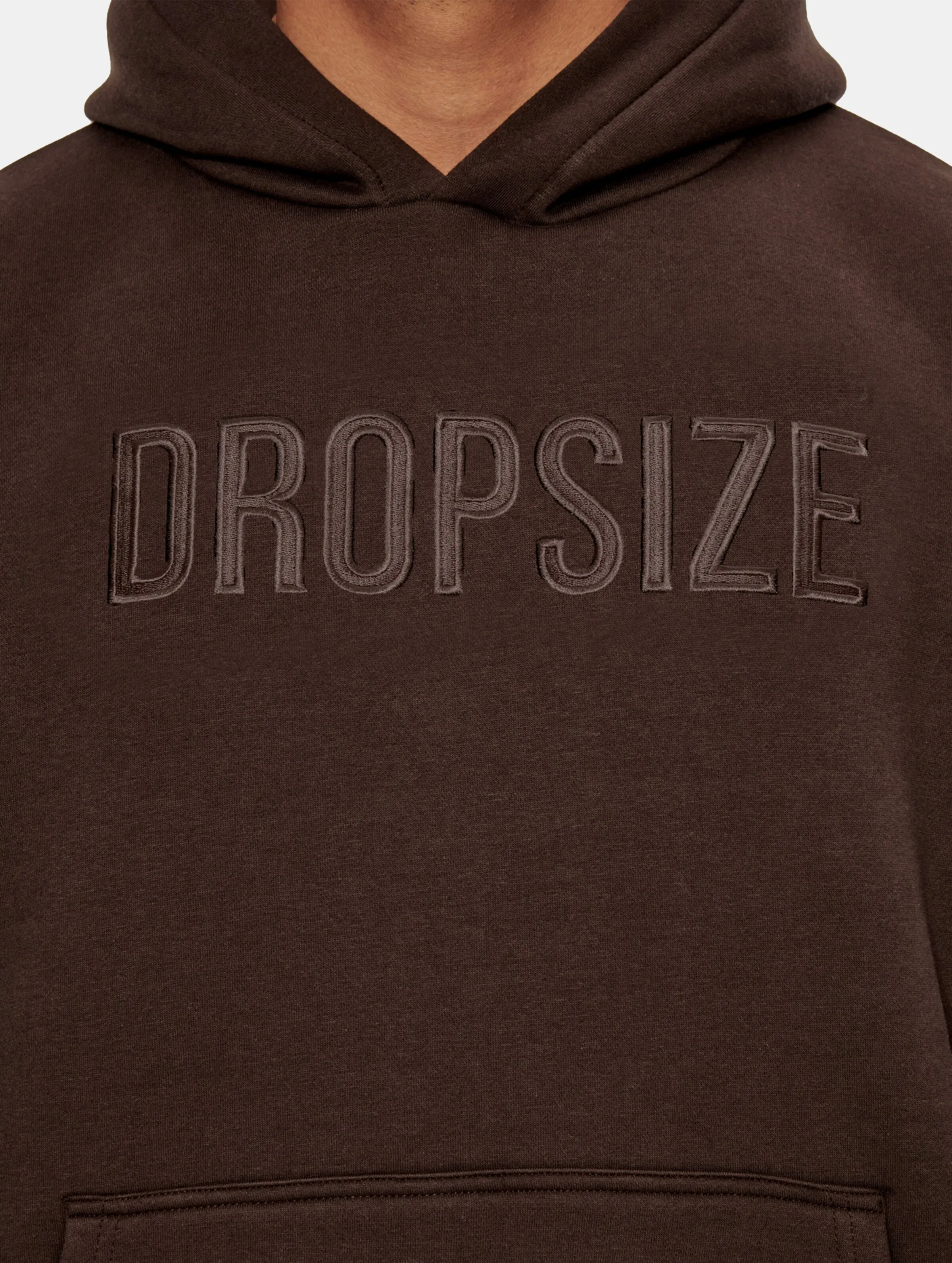 Dropsize Heavy Oversize Flat Front Embo