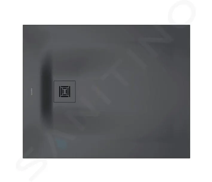 DURAVIT SUSTANO  PLATO DE DUCHA 100X80 CM, DURASOLID, GRIS OSCURO MATE 720273650000000