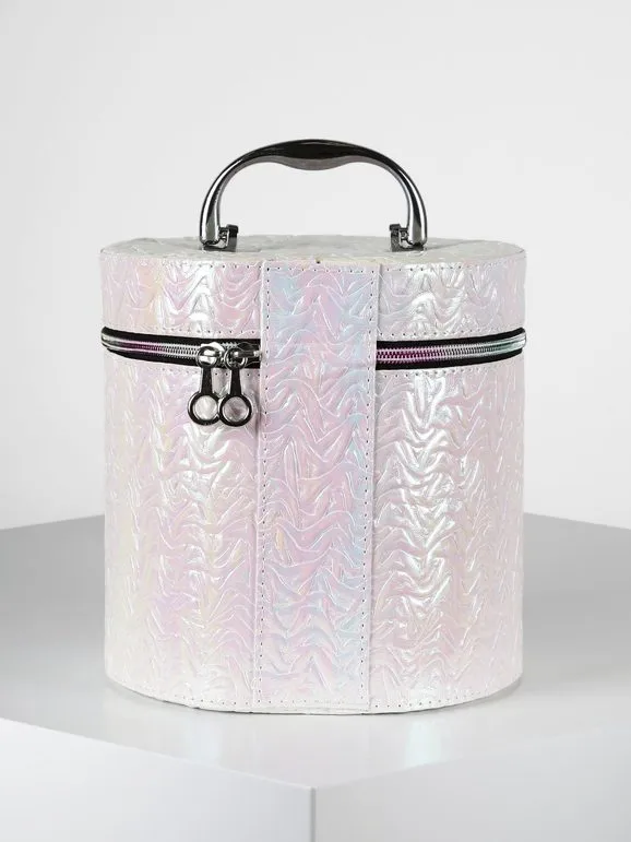 Em Beauty Neceser cilíndrico estampado grande