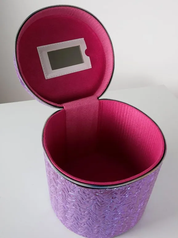 Em Beauty Neceser cilíndrico estampado