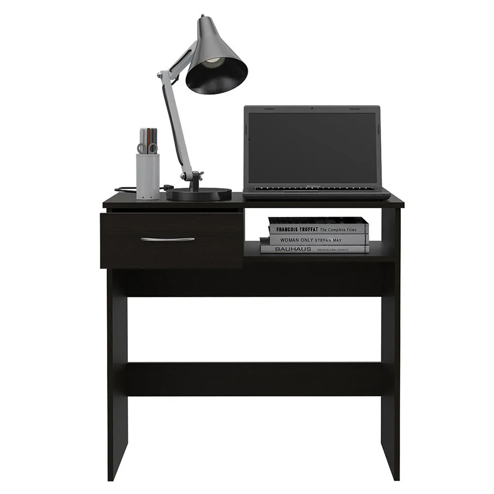 Escritorio + Biblioteca TuHome Office 11 Wengue