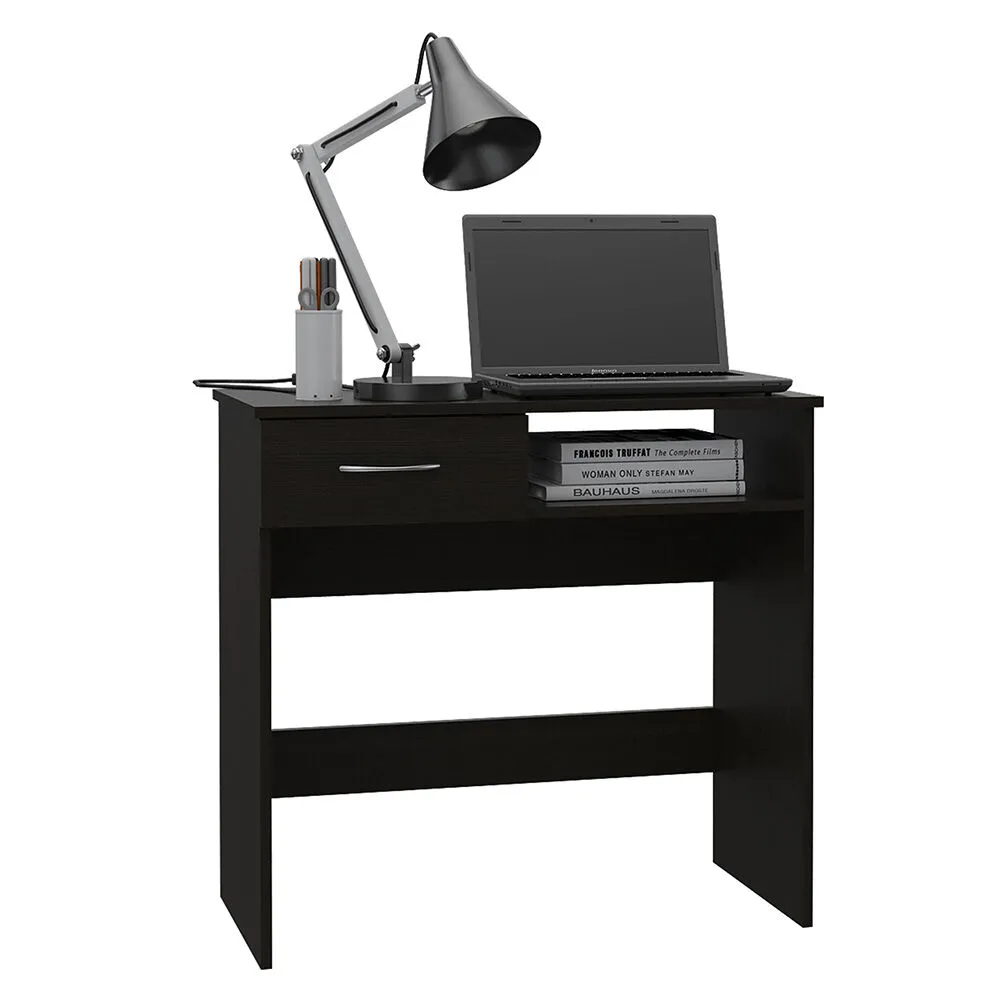 Escritorio + Biblioteca TuHome Office 11 Wengue