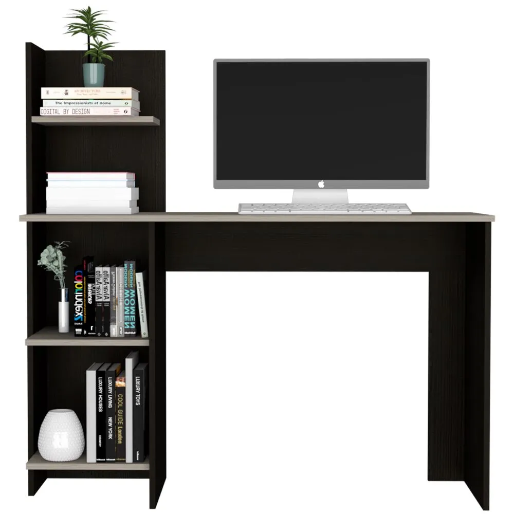 Escritorio TuHome Office 120 Wengue/Ceniza