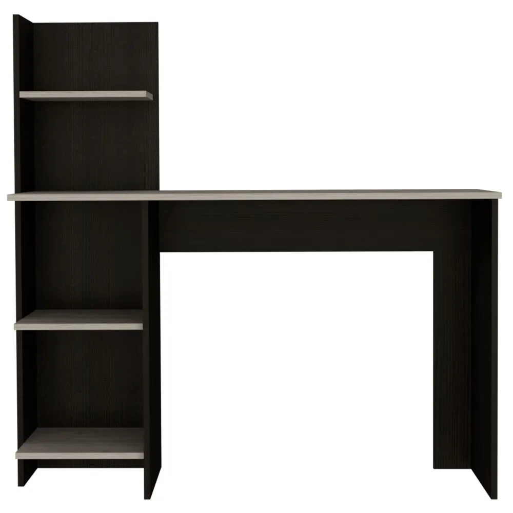 Escritorio TuHome Office 120 Wengue/Ceniza