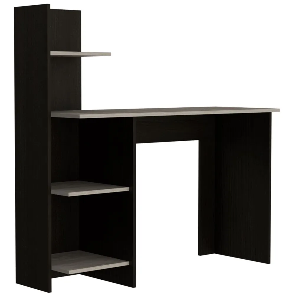 Escritorio TuHome Office 120 Wengue/Ceniza
