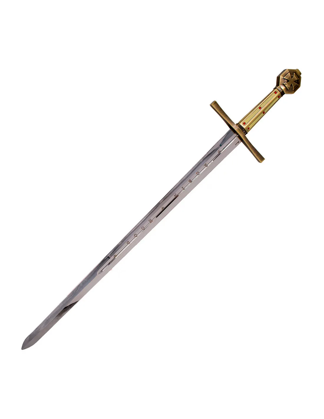 Espada medieval con soporte de Robin Hood