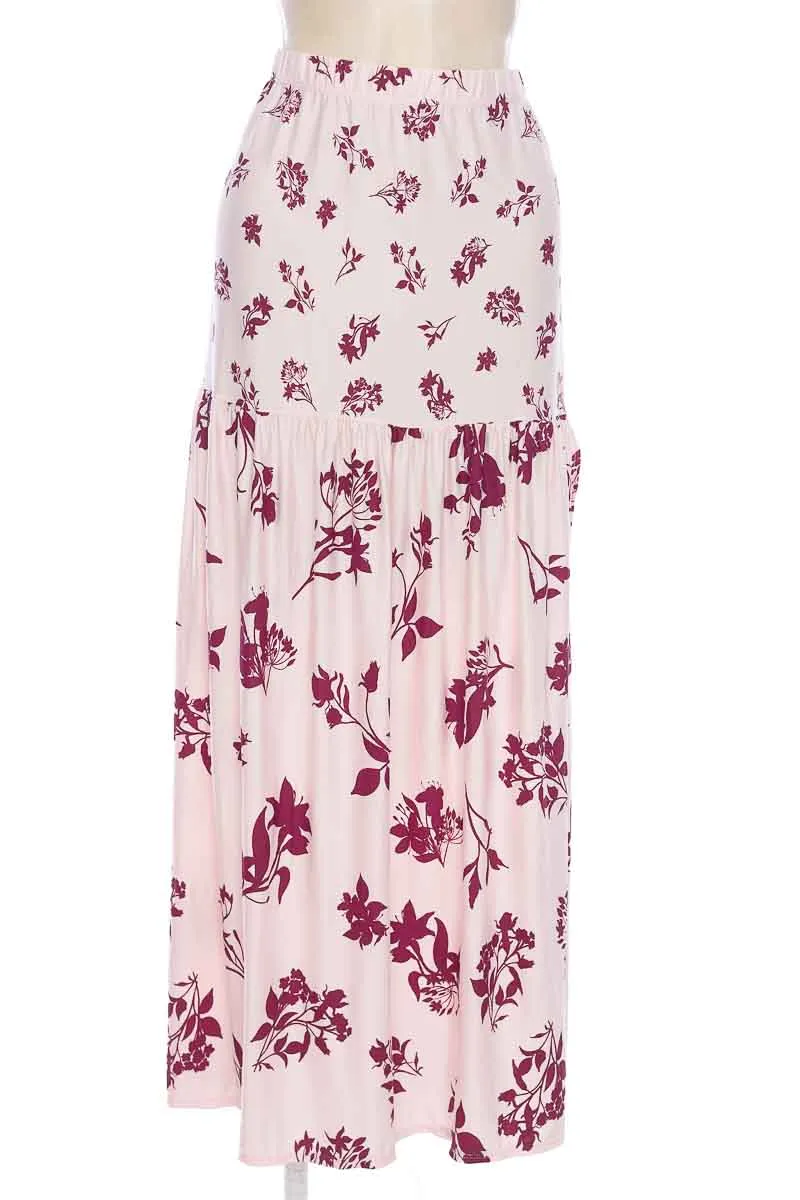FALDA COLOR ROSADO  CARMEL