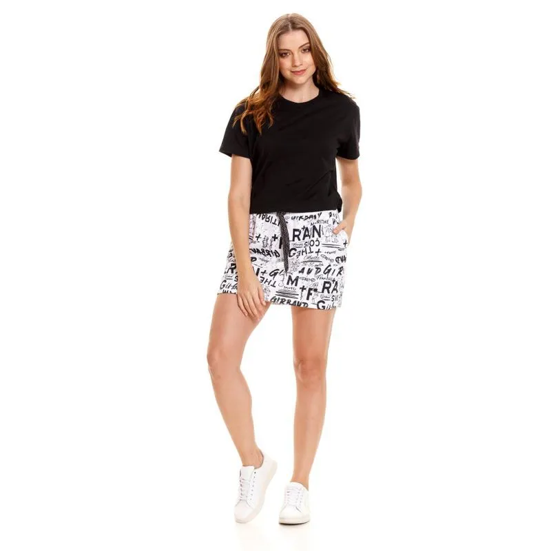 Falda Media Para Mujer Girbaud